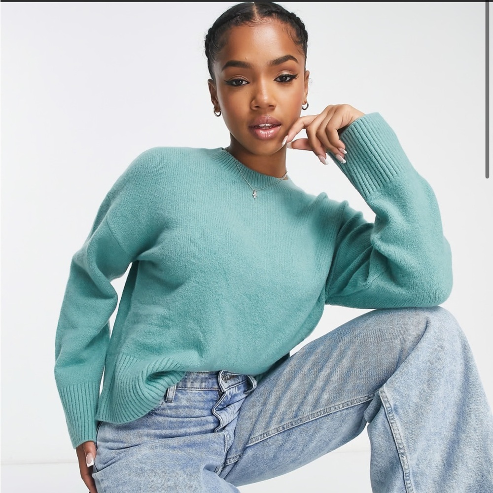 & Other Stories Women's Teal Sweater